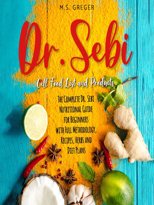 Cover image for Dr. Sebi Cell Food List and Products